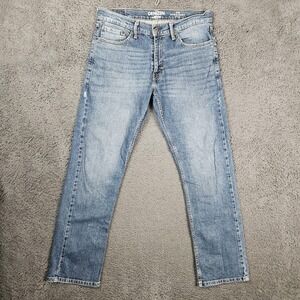 Denizen from Levis 218 Straight Fit Mens Blue Jeans 32x32 Medium Wash